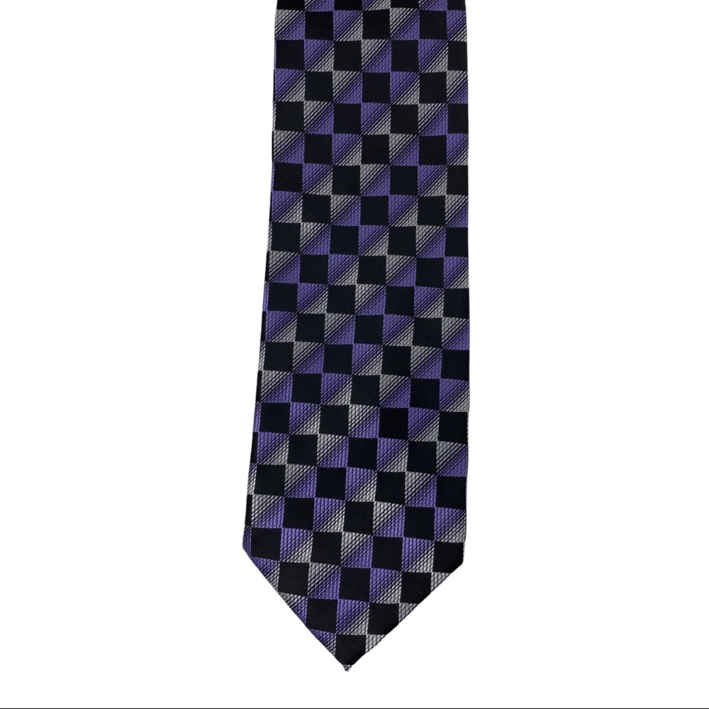 Alexander Julian Silk Tie, Purple